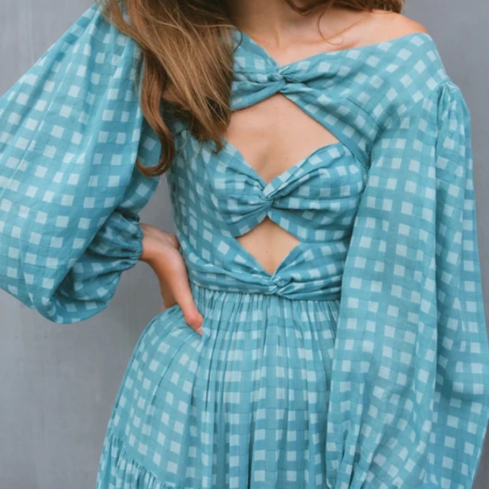 ISO DO NOT BUY - ISO Innika Choo Aquifier Twist Bust Dress Tuckernuck